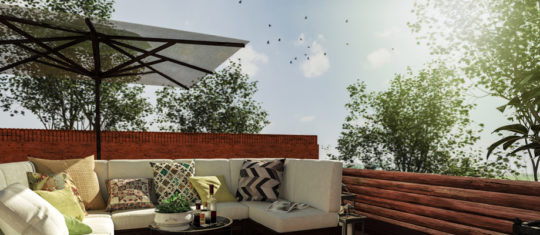parasols pour terrasses