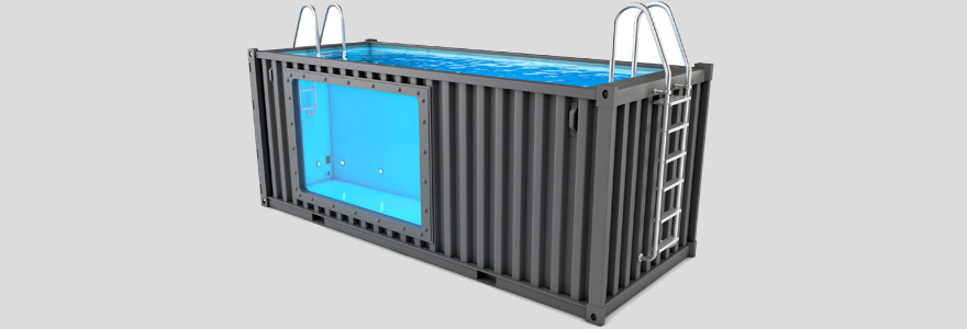 Piscine container